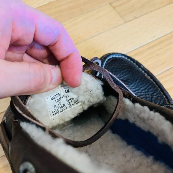 Sperry Herren Top-Sider Fur Lined Boat Shoes Mens Size 8 main image 11